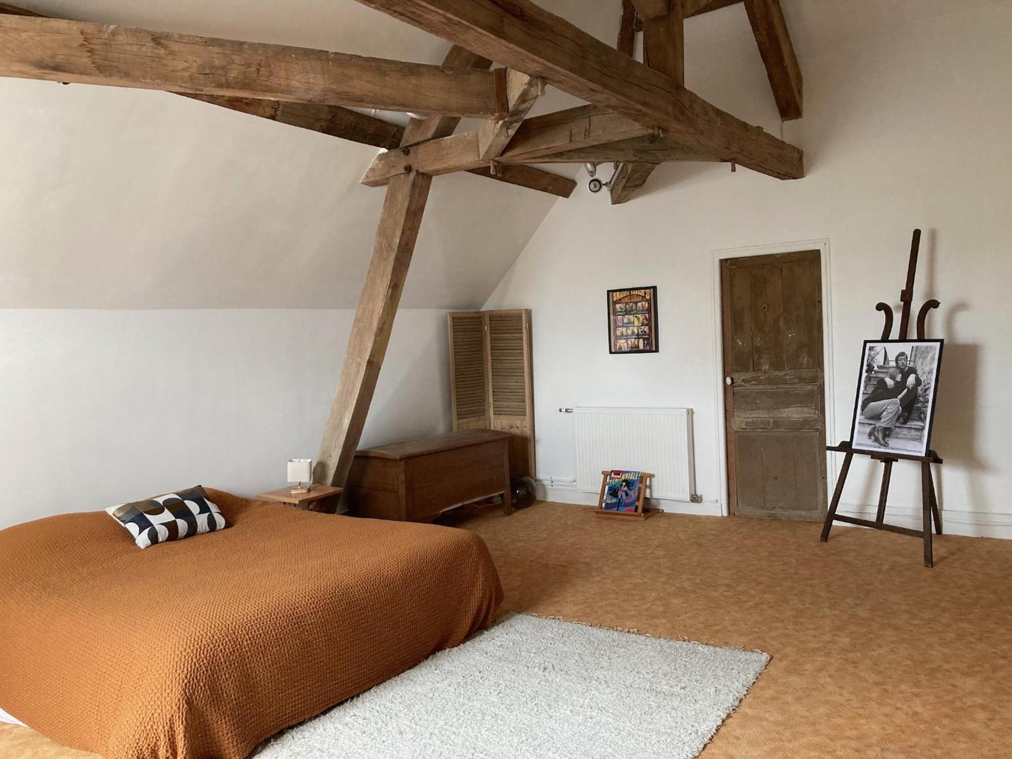 Maison D'Hotes La Doucelle Culture Et Bien-Etre Lignieres-Orgeres Rum bild